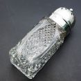Vintage Hobnail Pressed Glass Silver Plated Sugar Castor (#99956) 2