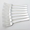 Grecian Pattern Set Of 7 Side Dessert Forks Silver Plated Epns A1 Sheffield (#99977) 4