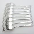Grecian Pattern Set Of 8 Dinner Forks Silver Plated Epns A1 Sheffield (#99978) 2