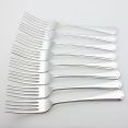 Grecian Pattern Set Of 8 Dinner Forks Silver Plated Epns A1 Sheffield (#99978) 4