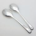 Grecian Pattern Pair Of Salad Servers Silver Plated Epns A1 Sheffield (#99982) 2