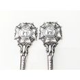 Sterling Silver 2x National Small Bore Rifle Association Spoons Sheffield 1962 (#99988) 2