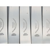 Vintage Faux Bone Handle Set Dinner Knives Sheffield Steel J.b.chatterley (#100100) 2