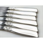 Community South Seas Set Of 6 Side / Dessert Knives - Vintage (#100658) 2