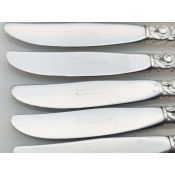 Community South Seas Set Of 6 Side / Dessert Knives - Vintage (#100658) 3