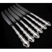 Community Mansion House / Modern Baroque 6x Dinner Knives - Vintage (#56473) 2