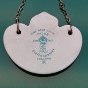 Crown Staffordshire Scotch Decanter Label Bone China Vintage (#61531) 3