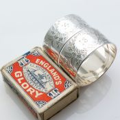 Antique #13 And #14 Ornate Silver Plated Napkin Rings (#61869) 3