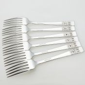 Community Hampton Court Coronation 6x Dinner Forks Silver Plated (#99547) 2