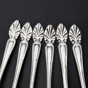 Lovely Set Of 6 Cake Forks - 1924 Design - Silver Plated Epns (#99791) 2
