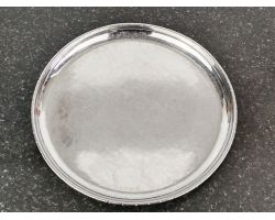 Ksia Keswick School Industrial Arts Planished Steel Drinks Tray Vintage (#100014)