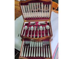 Viners Sandringham Canteen Silver Plated Epns Vintage (#100079)