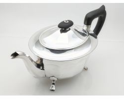 Art Deco Silver Plated Tea Pot Epns A1 Sheffield (#100082)