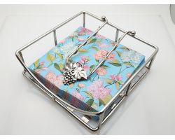 Vintage Silea Silver Plated Napkin Serviette Holder Bbq's Etc (#100085)