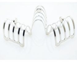 Bsl/elkington Set Of 3 Toast Racks - Silver Plated - Vintage (#100094)