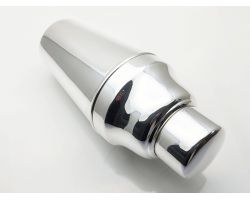 Good Deco Period 1 Pint Cocktail Shaker - Silver Plated - Sheffield Vintage (#100144)