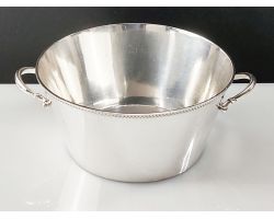Quality Antique Silver Plated Moules Mussels Bowl (#100245)