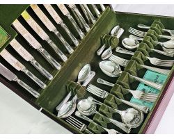 Harley Pattern - 60pc Canteen 8 Settings Arthur Price Silver Plated Cutlery (#100300)