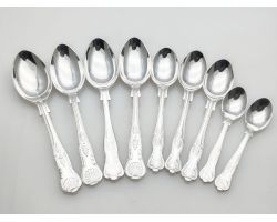 Kings Pattern - Tea & Coffee Spoons Assortment Epns A1 Silver Plated Vintage (#100354)