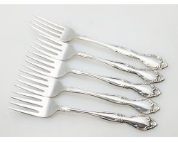 Community Affection Pattern Silver Plated Forks X5 1960 (#100446)