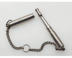 Vintage Acme Dog Whistle With Steel Suspension Chain (#100473)