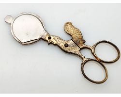 Victorian Gilt Steel Cockerel Boiled Egg Topper - Antique (#100599)