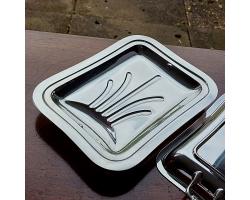 Silver Plated Chaffing Entrée Dish - Dixon - Antique (#58817)