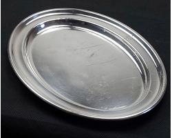 Antique Hotel Ware Serving Platter - Locarno - Silver Plated (#59536)