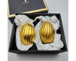 L'objet Gold Plated Salt & Pepper Shakers - Boxed (#59767)