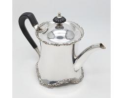 Dainty Edwardian 1907 Elkington Silver Plated Small Tea Pot - Antique (#59864)