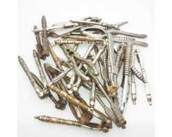 Bulk Lot 24x Silver Plated / Steel Nutcrackers Lobster Crackers Antique Vintage (#61994)