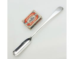 Old English Pattern Marrow Scoop - Silver Plated - Atkin Bros Sheffield (#99470)