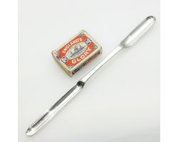 Double Ended Marrow Scoop - Silver Plated - Walker & Hall 1931 (#99476)