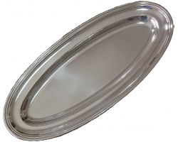 Gleaming 56cm Long Salmon Platter Tray - Art Krupp Silver Plated (#99518)