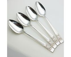Community Hampton Court Coronation 4x Table Spoons Silver Plated (#99550)