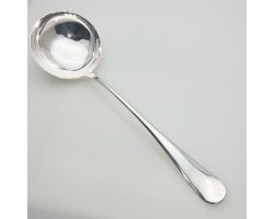 Mappin & Webb Large Silver Plated Soup Ladle Antique (#99562)