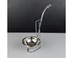 Culinary Concepts Polished Knot Soup Ladle + A Nice Stand - Stainless Steel (#99687)