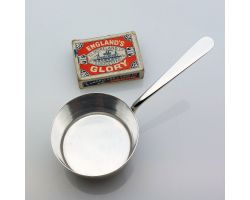 Small Brandy Warming Pan - Hukin & Heath #2 - Antique Silver Plated (#99690)