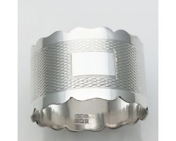 Sterling Silver 27g Napkin Ring - No Initials - 1966 - Vintage (#99856)