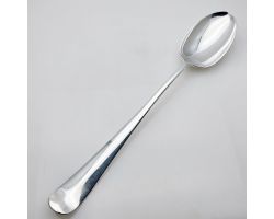 Rattail Pattern Basting / Gravy Spoon - Silver Plated - Vintage (#99931)