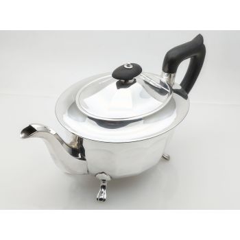 Art Deco Silver Plated Tea Pot Epns A1 Sheffield (#100082) 1