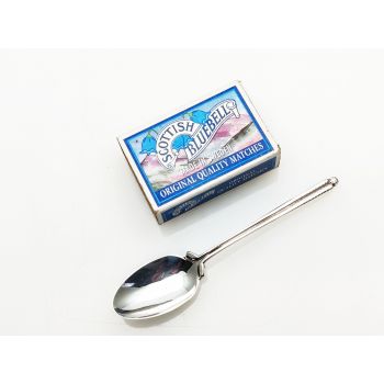 Sterling Silver Golfing Golf Spoon Walker & Hall Sheffield 1964 Boxed (#100108) 1