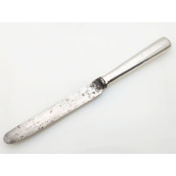 Early Victorian Silver Handled Dinner Knife C. 1840 - Antique - Thornhill London (#100390) 1