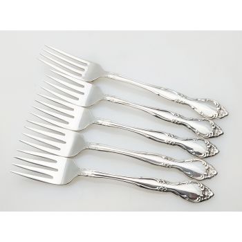 Community Affection Pattern Silver Plated Forks X5 1960 (#100446) 1