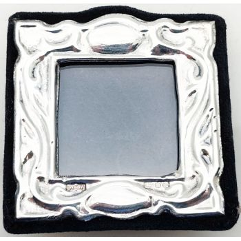 Small Sterling Silver Easel Backed Photo Frame London 1987 (#100471) 1