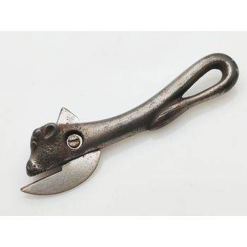 Victorian Cast Iron Bulls Head Tin Can Opener - Antique (#100494) 1