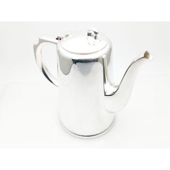 Super Condition Gleaming 2pt Hotelware Coffee Pot - Vintage - Silver Plated Epns (#100543) 1
