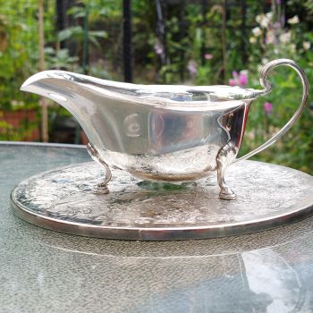 Asprey - Sterling Silver Small Gravy / Sauce Boat - 1929 (#61785) 1