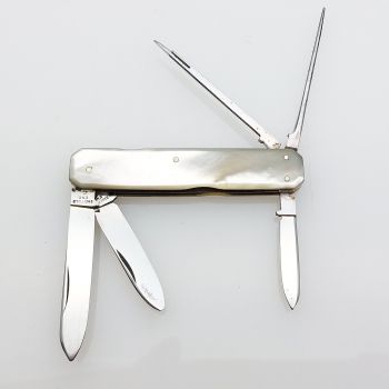 Mother Of Pearl Clad Multi-tool Pen Knife Sheffield C. 1930 Vintage (#61860) 1