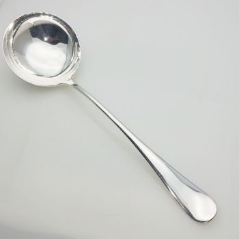 Mappin & Webb Large Silver Plated Soup Ladle Antique (#99562) 1